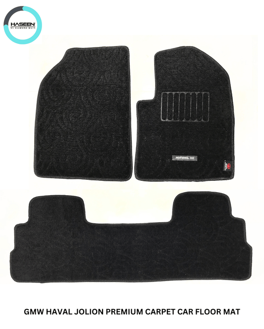 GMW HAVAL JOLION 2022 - 2024 NEW PREMIUM CARPET CAR FLOOR MAT - haseenmats.pk
