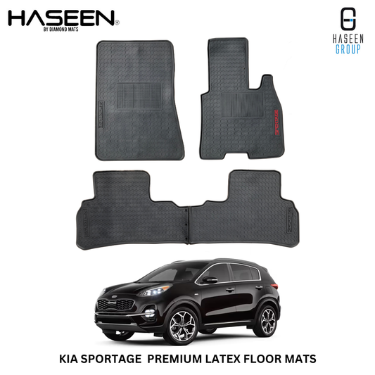KIA SPORTAGE 2019-2024 LATEX RUBBER CAR FLOOR MAT