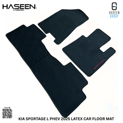 KIA SPORTAGE L PHEV 2025 LATEX RUBBER CAR FLOOR MAT