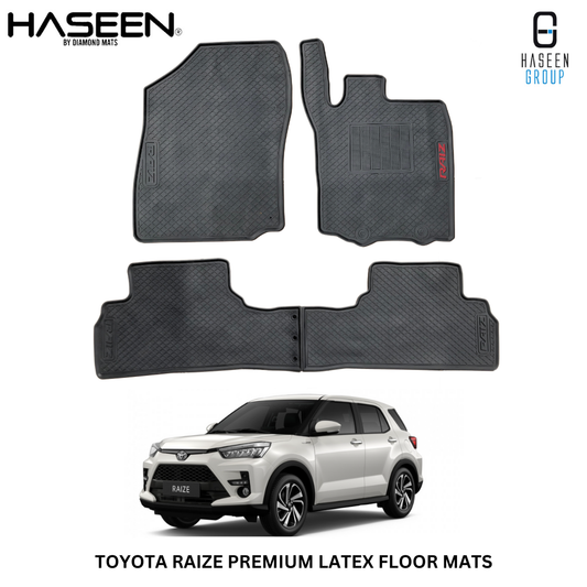 TOYOTA RAIZE 2020-2025 LATEX RUBBER CAR FLOOR MAT