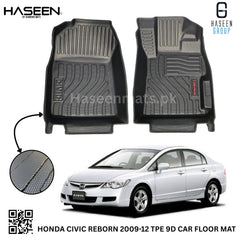 Haseen Honda Civic Reborn 9D TPE floor liner