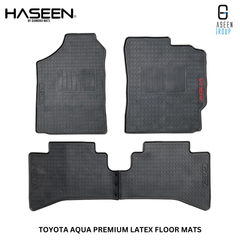TOYOTA AQUA LATEX RUBBER CAR FLOOR MAT
