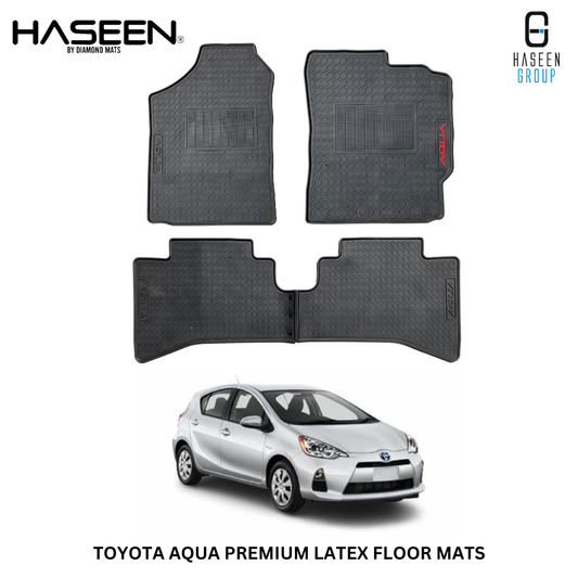 TOYOTA AQUA LATEX RUBBER CAR FLOOR MAT