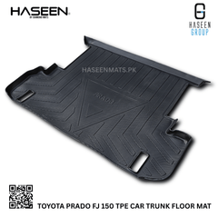 TOYOTA PRADO FJ150 TPE PLASTIC CAR TRUNK MAT