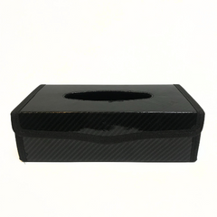 TISSUE BOX CARBON DESIGN WITH TISSUES