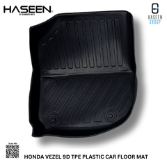 Haseen Honda Vezel 9D TPE mat custom fit, top view