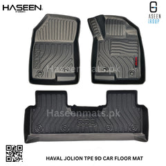 Haseen Haval Jolion 9D TPE mats, waterproof