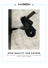 Haseen Spark Hyundai Santro car cover driving-door zip