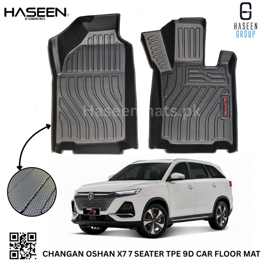 CHANGAN OSHAN X7 7 SEATER 9D TPE PLASTIC HEAVY DUTY CAR FLOOR MAT