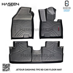 Haseen Jetour Dashing TPE floor liner, anti-skid nibs