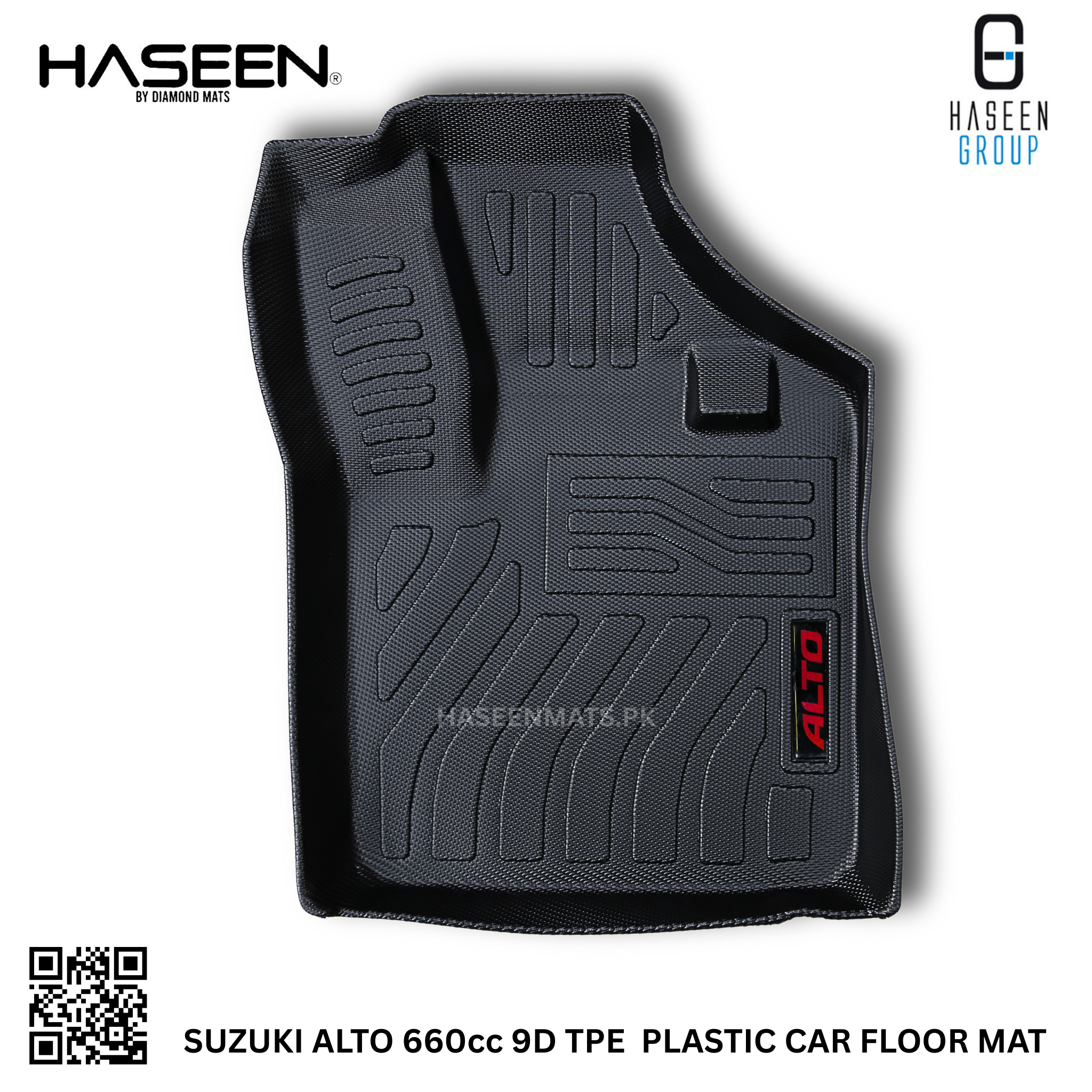 Haseen Suzuki Alto 9D TPE floor liner (3)