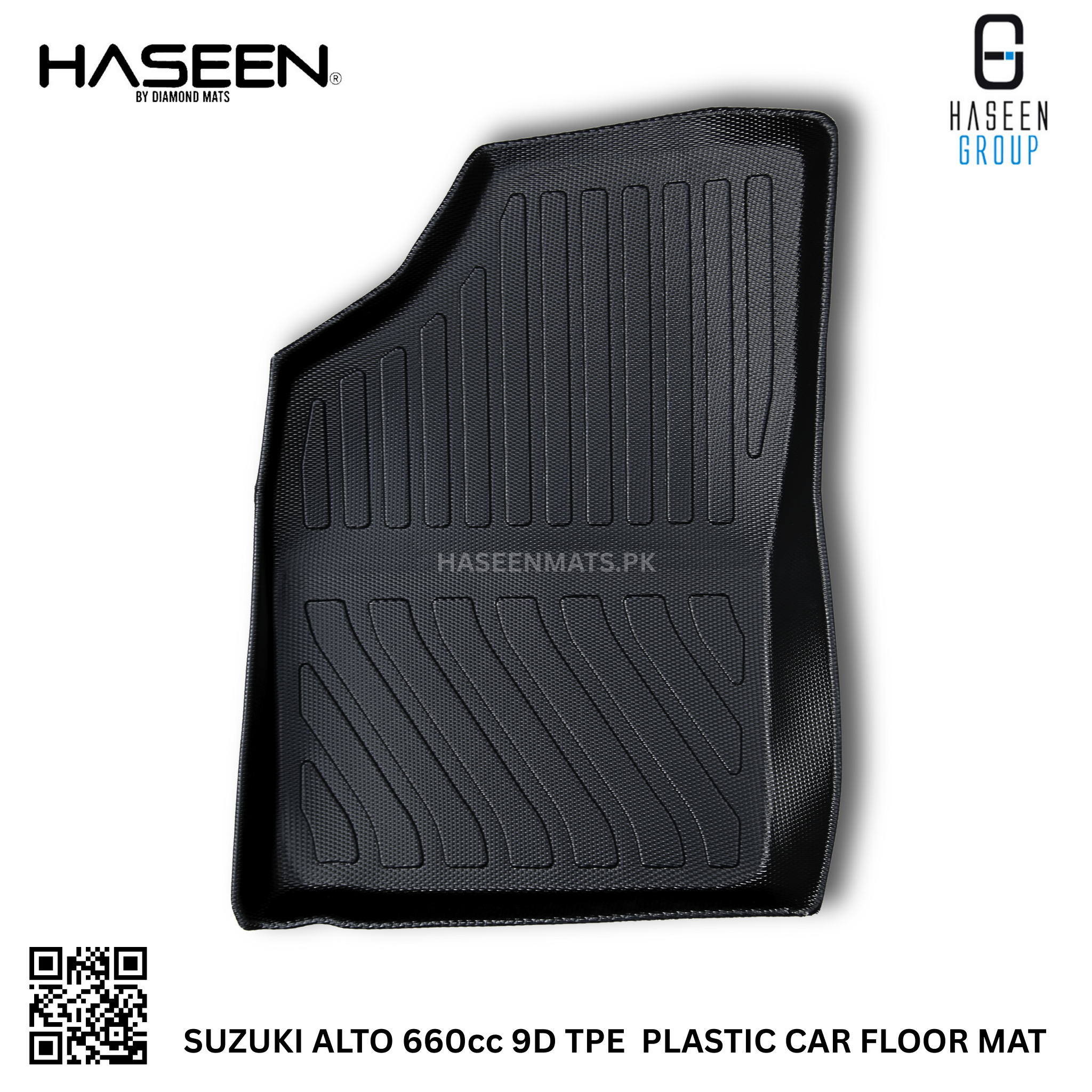 Haseen Suzuki Alto 9D TPE floor liner (5)