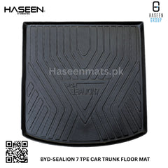 BYD SEALION 7 NEW TPE PLASTIC TRUNK FLOOR MAT
