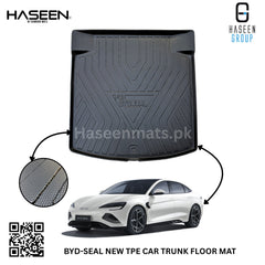 BYD SEAL NEW TPE PLASTIC TRUNK FLOOR MAT