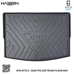 BYD Atto 2 trunk mat top view on white background