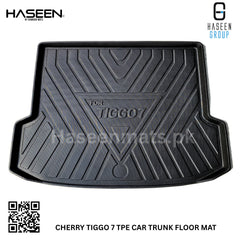 Chery Tiggo 7 TPE Trunk Mat – Diggi Tray Boot Liner, Custom Fit Waterproof | Haseen