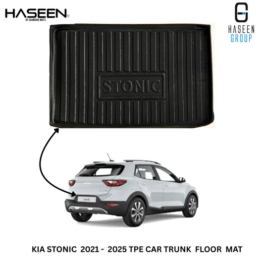 KIA STONIC 2021-2022 TPE CAR TRUNK PLASTIC MAT