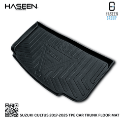 Haseen Suzuki Cultus trunk mat raised edges, waterproof