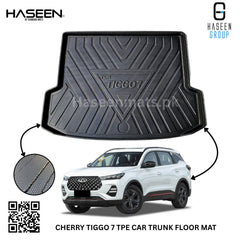 Haseen Chery Tiggo 7 TPE trunk mat, diggi tray boot liner