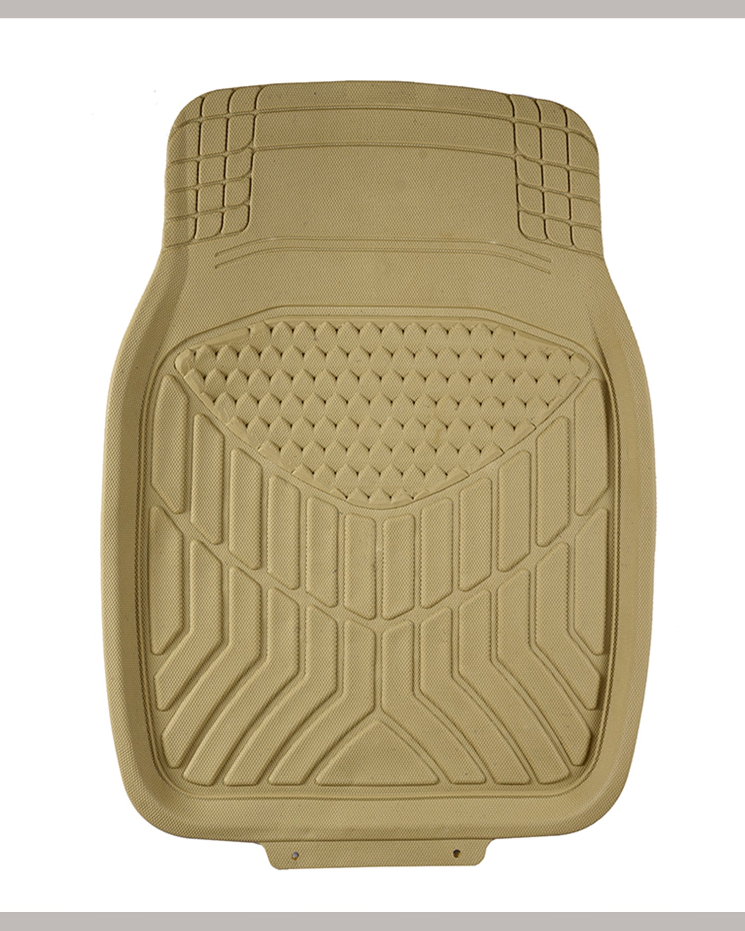 Haseen Universal 903 beige PVC Diamond mat set – waterproof anti-slip, made in Pakistan