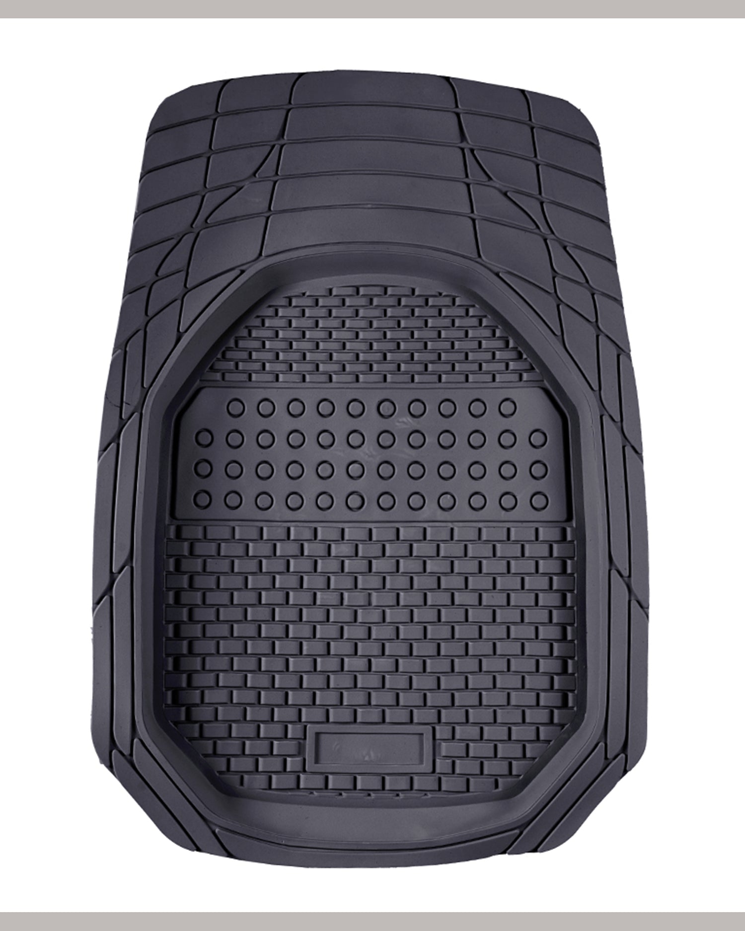 Haseen Universal 901 PVC Diamond grey mat – premium texture, anti-mud, anti-slip