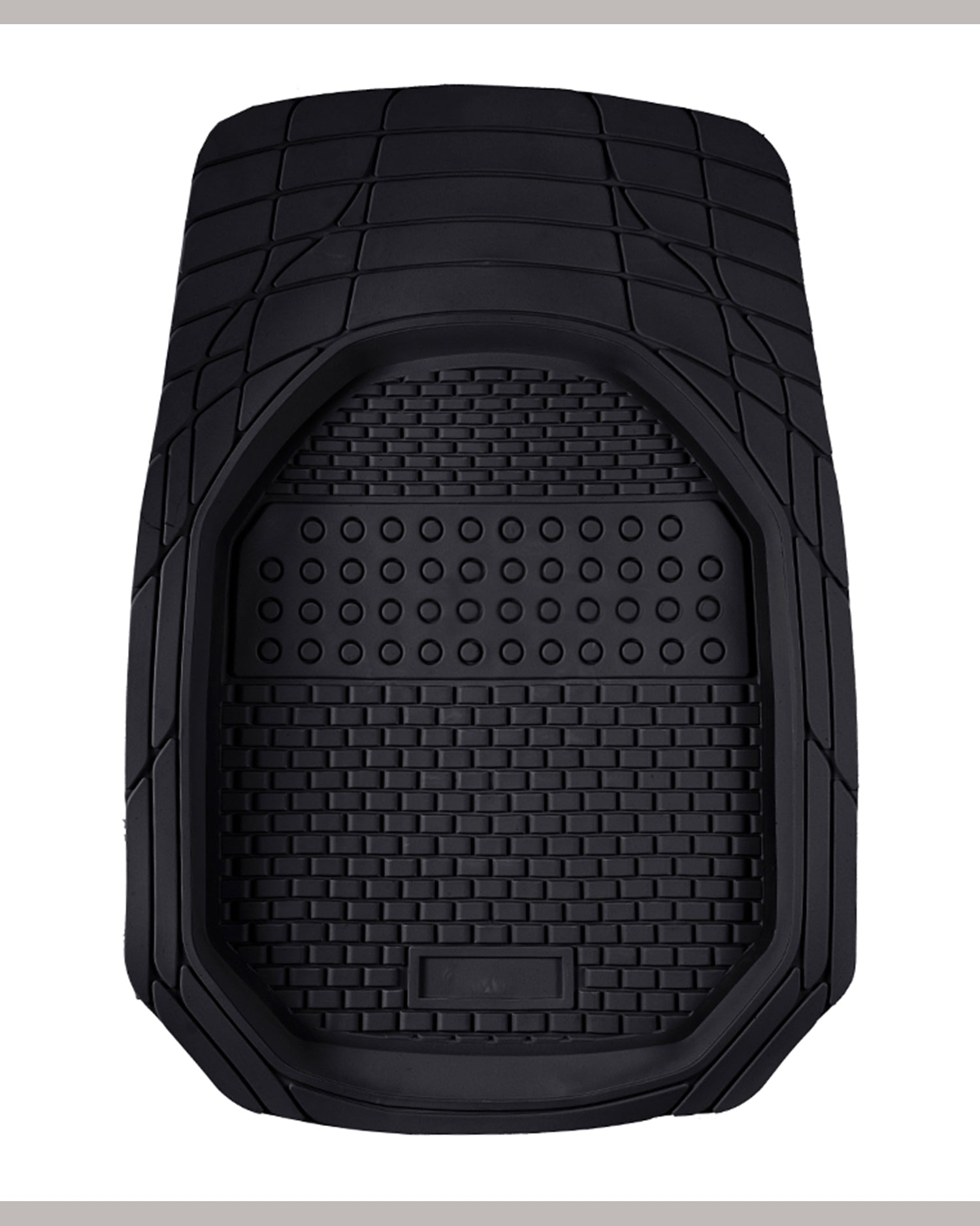 Haseen Universal 901 PVC Diamond black mat – premium texture, anti-mud, anti-slip