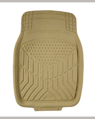 Haseen Universal 903 PVC Diamond beige mat – premium texture, anti-mud, anti-slip