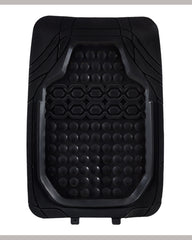 Haseen Universal 999 PVC Diamond black mat – premium texture, anti-mud, anti-slip