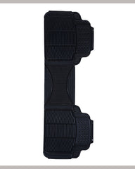 Haseen Universal 333 black PVC car mat – anti-slip rubber backing, stays near pedals