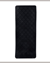 Haseen Universal 999 black PVC car mat – anti-slip rubber backing, stays near pedals