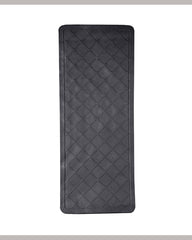 Haseen Universal 903 grey PVC car mat – anti-slip rubber backing, stays near pedals