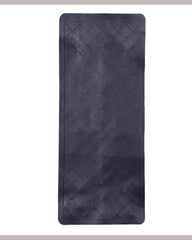 Haseen Universal 077 grey PVC car mat – anti-slip rubber backing, stays near pedals