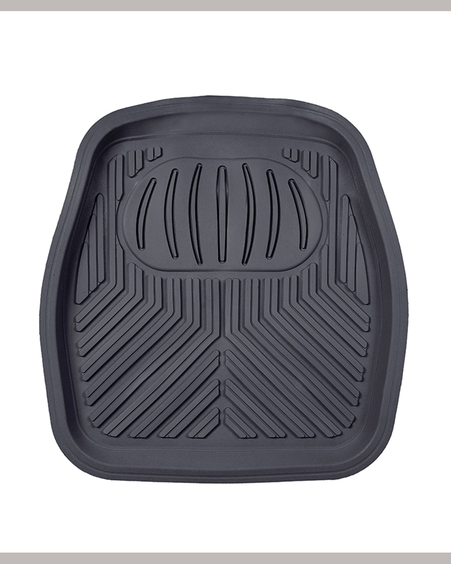 Haseen Universal 077 grey PVC floor mat – fully washable, crack-resistant, made in Pakistan