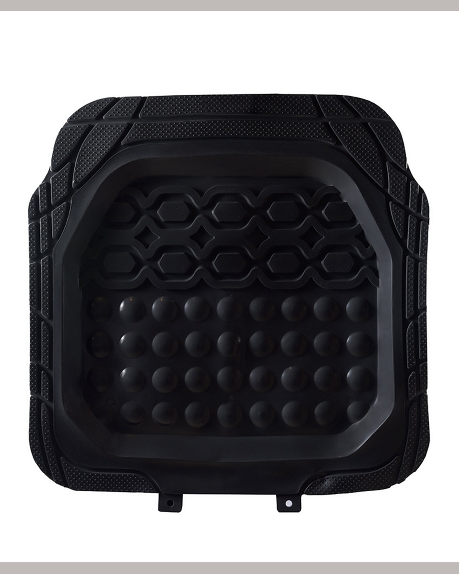 Haseen Universal 999 black PVC floor mat – fully washable, crack-resistant, made in Pakistan