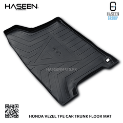 Haseen Honda Vezel TPE trunk mat, non-slip cargo liner