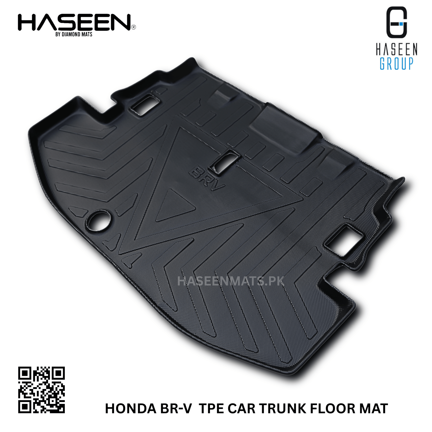 Haseen Honda BR-V trunk tray custom fit in boot