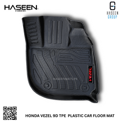HONDA VEZEL 9D TPE PLASTIC HEAVY DUTY CAR FLOOR MAT
