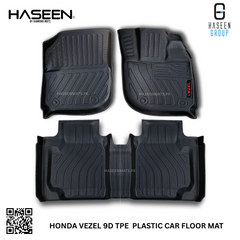 HONDA VEZEL 9D TPE PLASTIC HEAVY DUTY CAR FLOOR MAT
