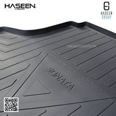 Haseen Hyundai Sonata N Line trunk mat waterproof, non-slip