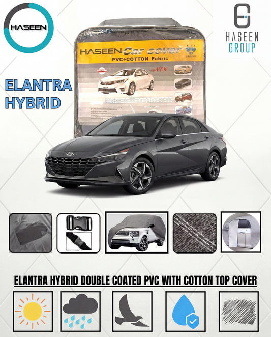 Haseen Spark Hyundai Elantra Hybrid car top cover, waterproof