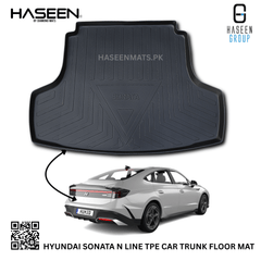 HYUNDAI SONATA N LINE 2025 TPE PLASTIC CAR TRUNK MAT