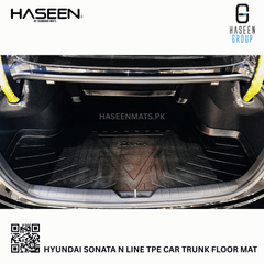 HYUNDAI SONATA N LINE 2025 TPE PLASTIC CAR TRUNK MAT