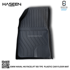 Haseen Haval H6 Facelift 9D TPE waterproof mats, PHEV HEV and luxury variants