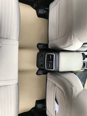 Universal Honeycomb PVC Diamond Car Floor Mat (Cut-to-Fit Roll) – Beige, Waterproof Anti-Slip | Haseen