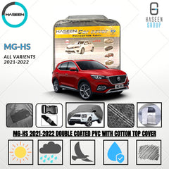 Haseen Spark MG HS car top cover, waterproof