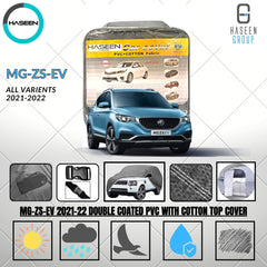 Haseen Spark MG ZS EV car top cover, waterproof