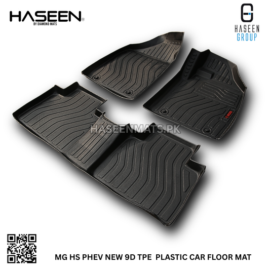 MG HS TROPHY NEW 9D TPE PLASTIC HEAVY DUTY CAR FLOOR MAT