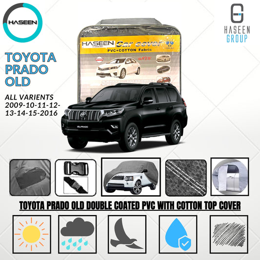 TOYOTA PRADO 2002-2008 DOUBLE COAT PVC WITH COTTON CAR COVER