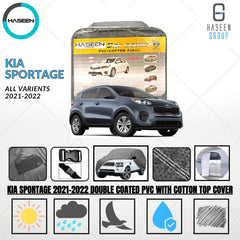 Haseen Spark Kia Sportage car top cover, waterproof