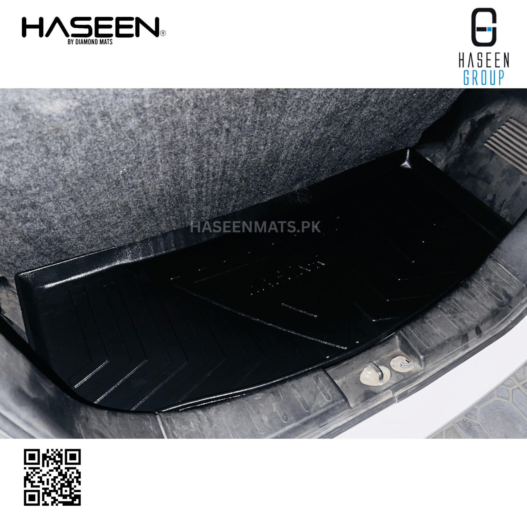 Haseen Suzuki Wagon R trunk tray custom fit in boot